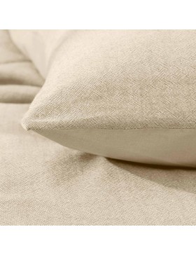 Parure de Lit 3 Pièces - 100% Coton Fils Teints - Meline