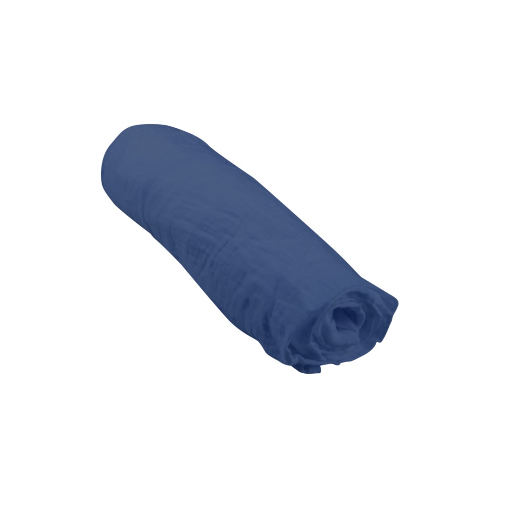 Drap-Housse Bébé 100% Gaze de Coton – Doux, Respirant et Facile à Entretenir