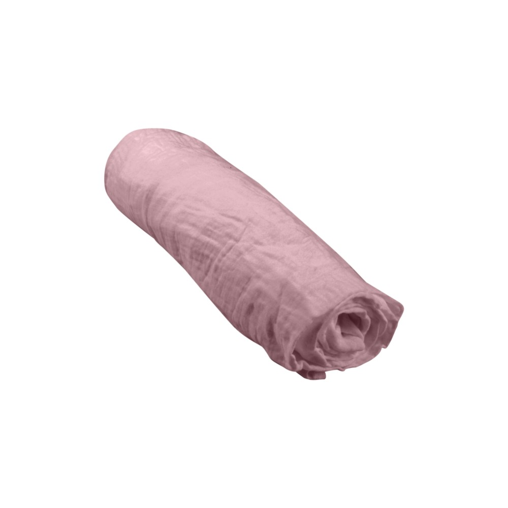 Drap-Housse Bébé 100% Gaze de Coton – Doux, Respirant et Facile à Entretenir