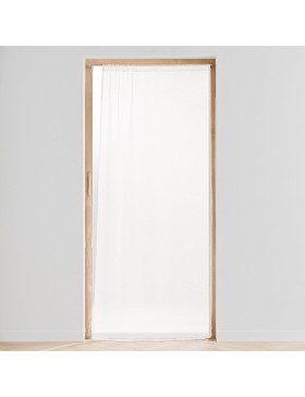 Panneau Passe Tringle 90 x 200 cm Voile Tisse Carlin