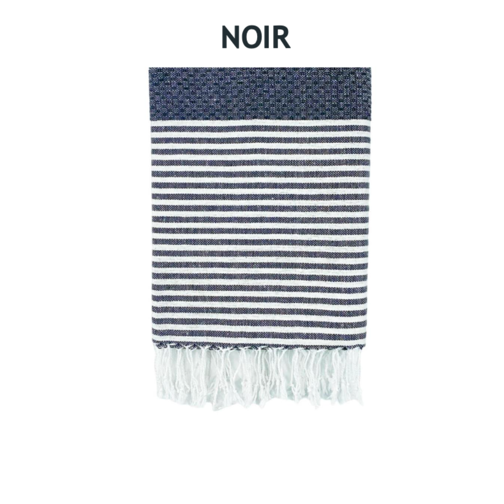 Fouta de Plage Nid d’Abeille 100% coton - Douceur et confort – Serviette de Plage - 100x200cm