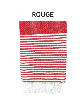 Fouta de Plage Nid d’Abeille 100% coton - Douceur et confort – Serviette de Plage - 100x200cm