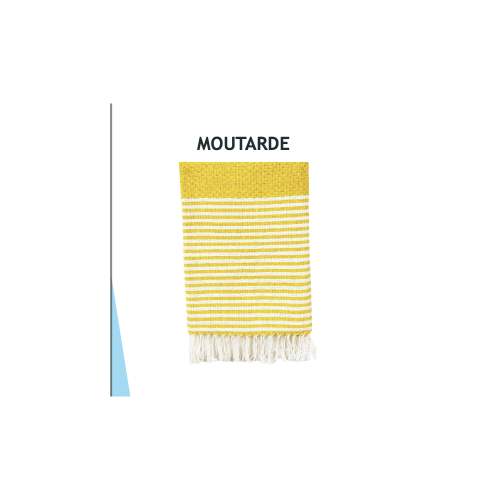 Fouta de Plage Nid d’Abeille 100% coton - Douceur et confort – Serviette de Plage - 100x200cm