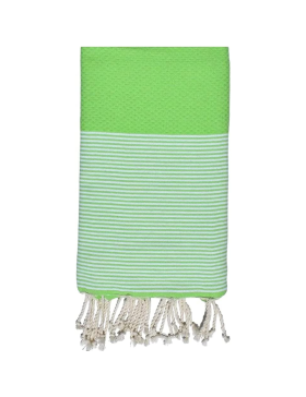 Fouta de Plage Nid d’Abeille 100% coton - Douceur et confort – Serviette de Plage - 100x200cm