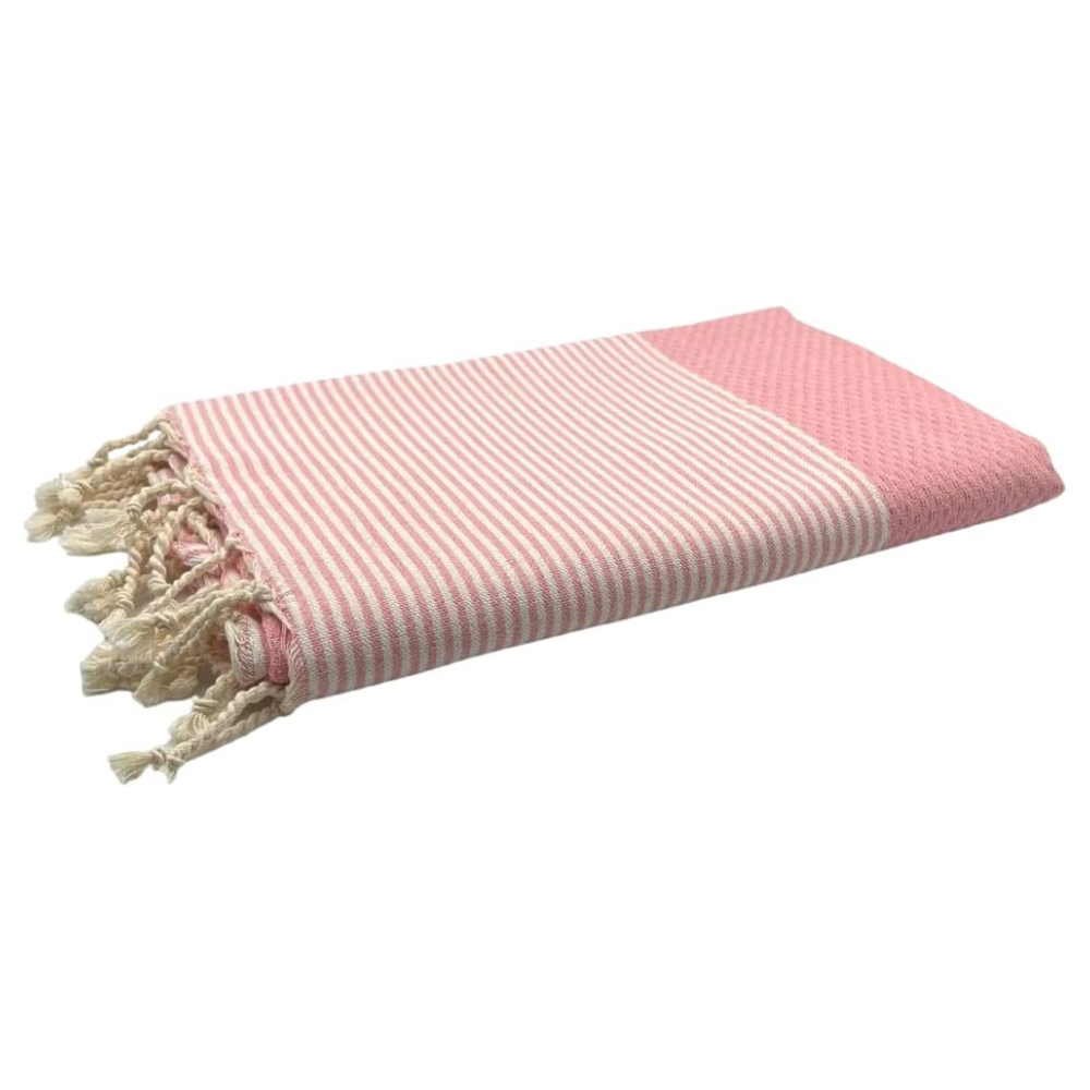 Fouta de Plage Nid d’Abeille 100% coton - Douceur et confort – Serviette de Plage - 100x200cm