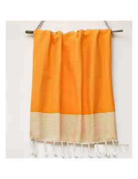 Fouta de Plage Nid d’Abeille 100% coton - Douceur et confort – Serviette de Plage - 100x200cm