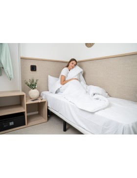 KGS Couette d’Hiver Promo Linge – Couette Chaude Douce Soft Touch 400GSM – Antibactérien